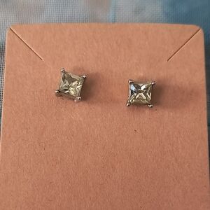 Elegant Square Stud Earrings
